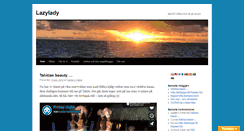 Desktop Screenshot of lazylady.net